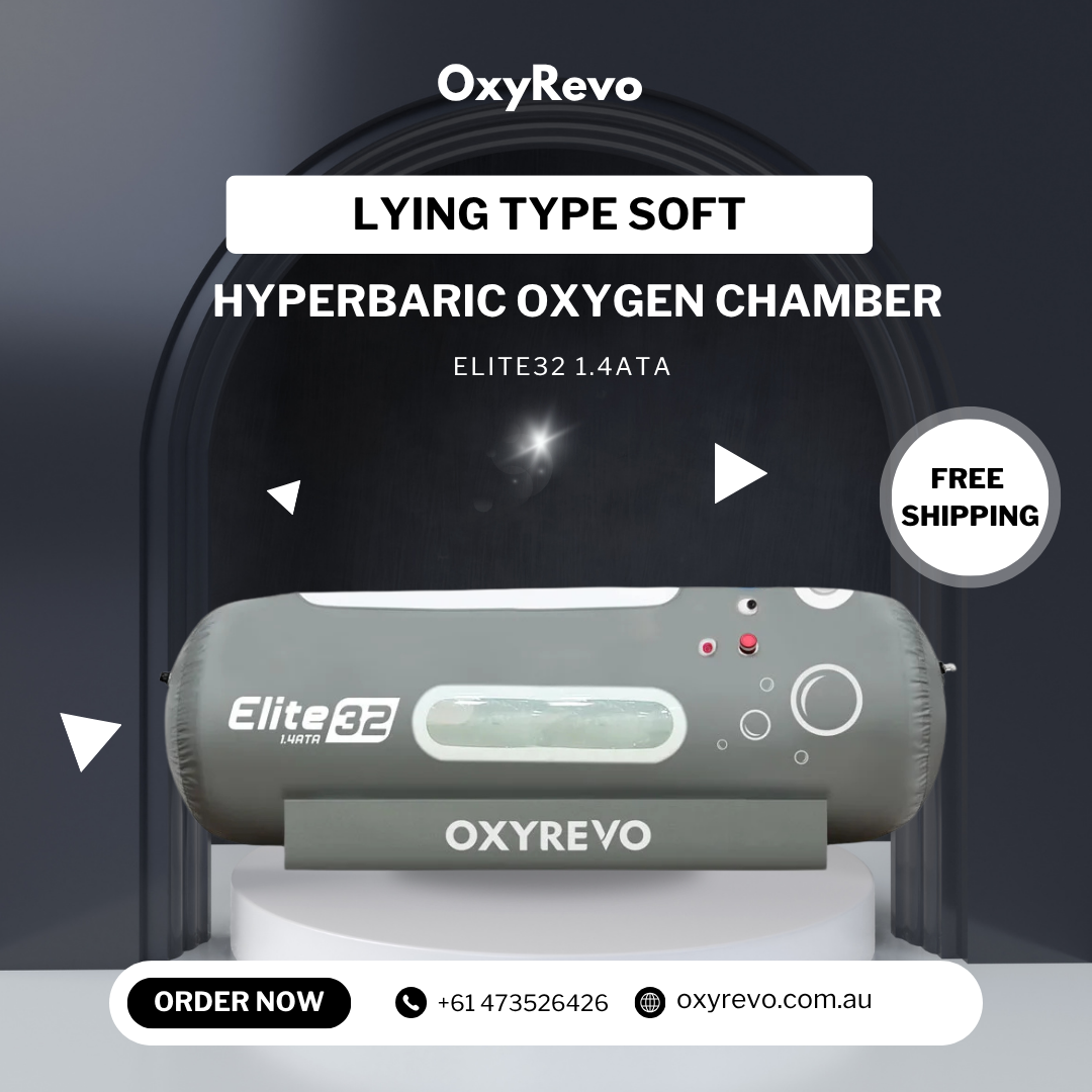 OxyRevo Lying Type Soft Hyperbaric Chamber Elite32 1.4ATA