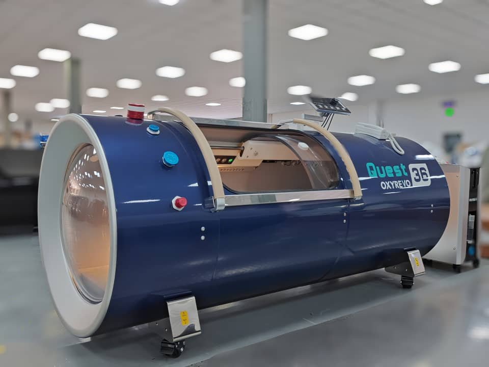 OxyRevo Lying Type Hard Hyperbaric Chamber Quest36 2ATA - Image 21