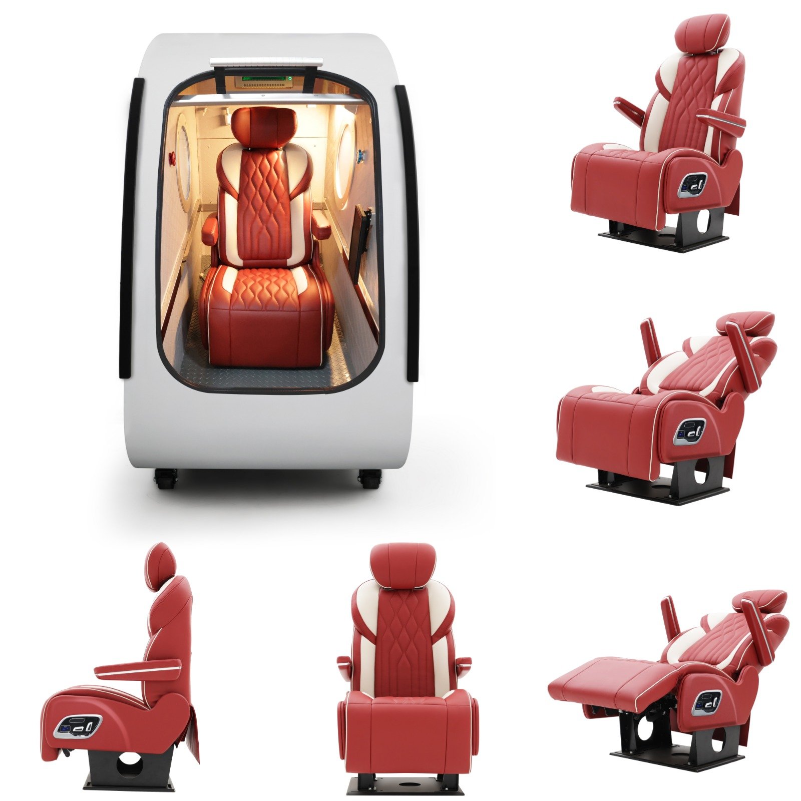 OxyRevo Sitting Type Hard Hyperbaric Chamber Space60 2ATA - Image 27