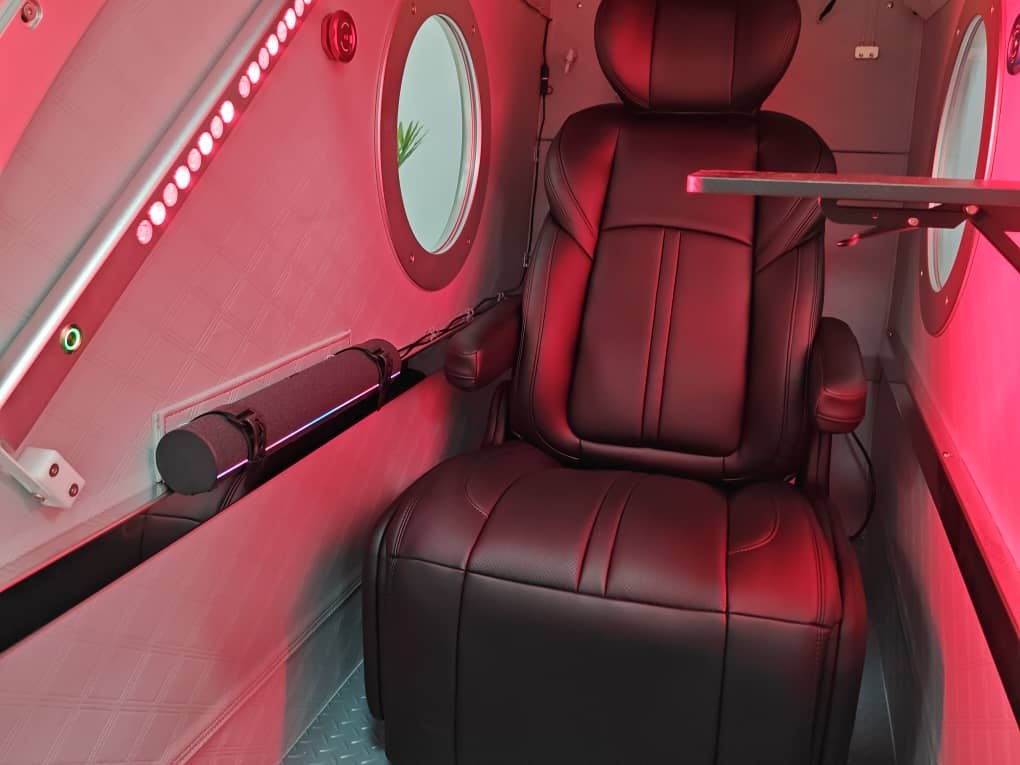 OxyRevo Sitting Type Hard Hyperbaric Chamber Space60 2ATA - Image 32