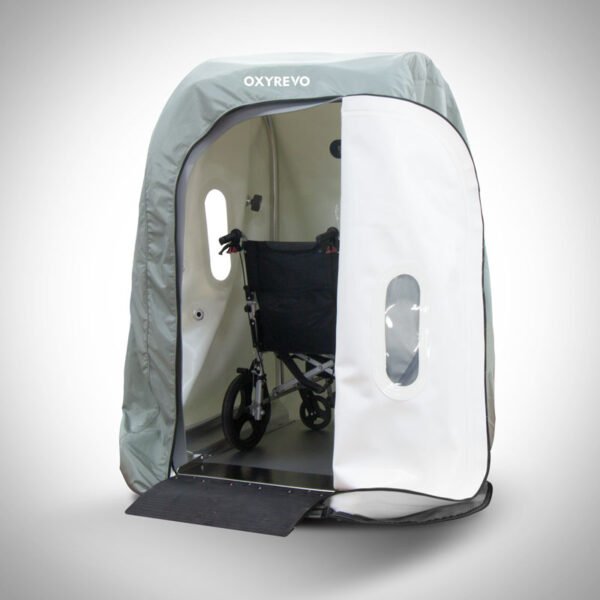 OxyRevo Sitting Wheel-Chair Soft Type Hyperbaric Chamber Heal 40 1.4ATA - Image 2