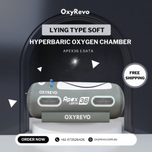 OxyRevo Lying Type Soft Hyperbaric Chamber Apex36 1.5ATA