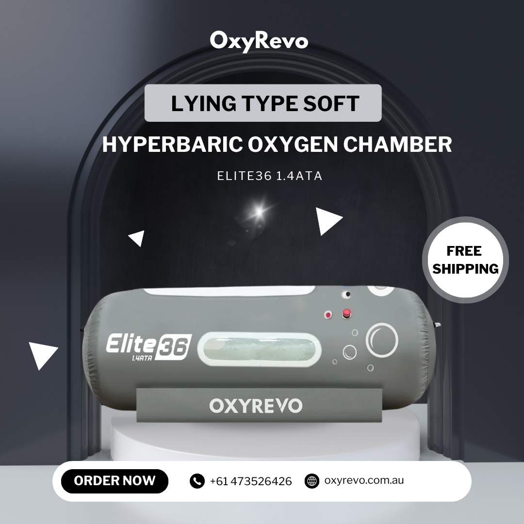 OxyRevo Lying Type Soft Hyperbaric Chamber Elite36 1.4ATA