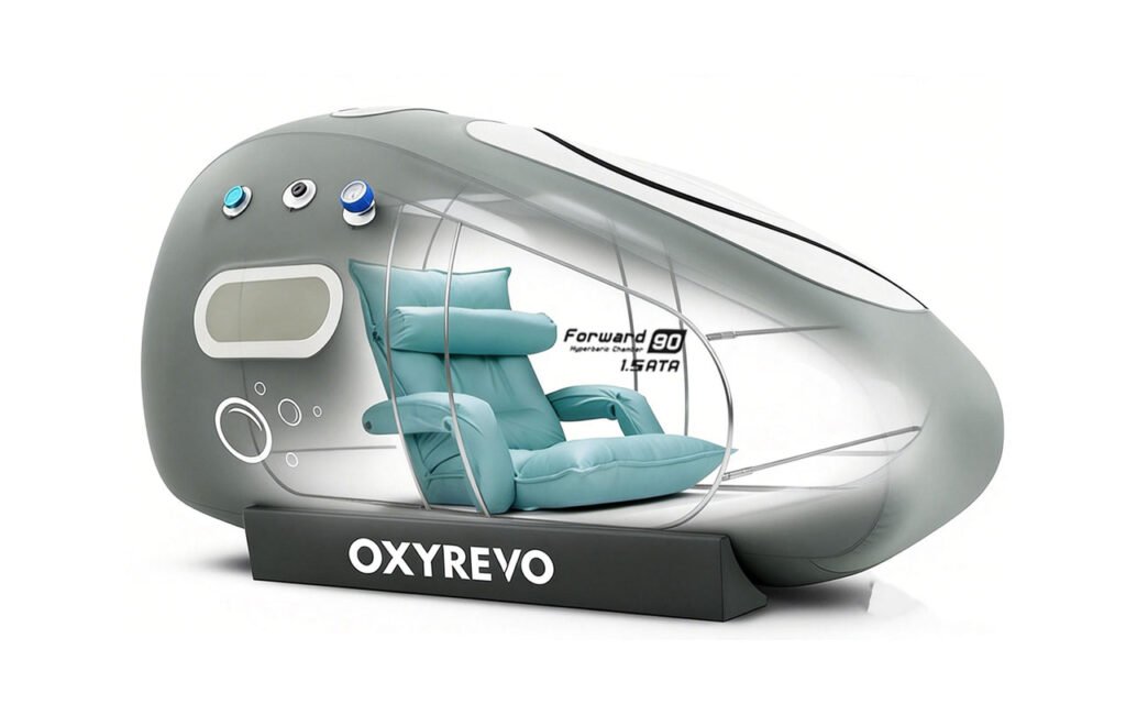 OXYREVO-Forward90-Soft-Sitting-Hyperbaric-Chamber-with-Recline-Chair