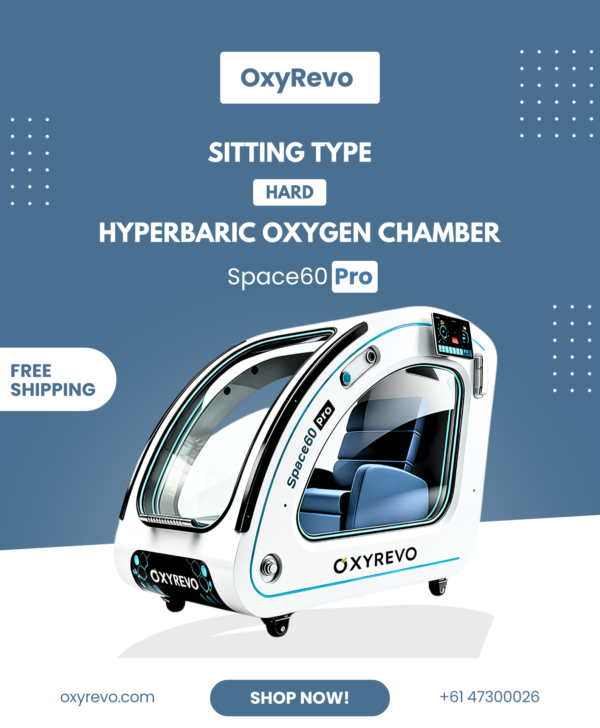 OxyRevo Space60 Pro hard shell sitting hyperbaric chamber 2.0 ATA – Australian distributor